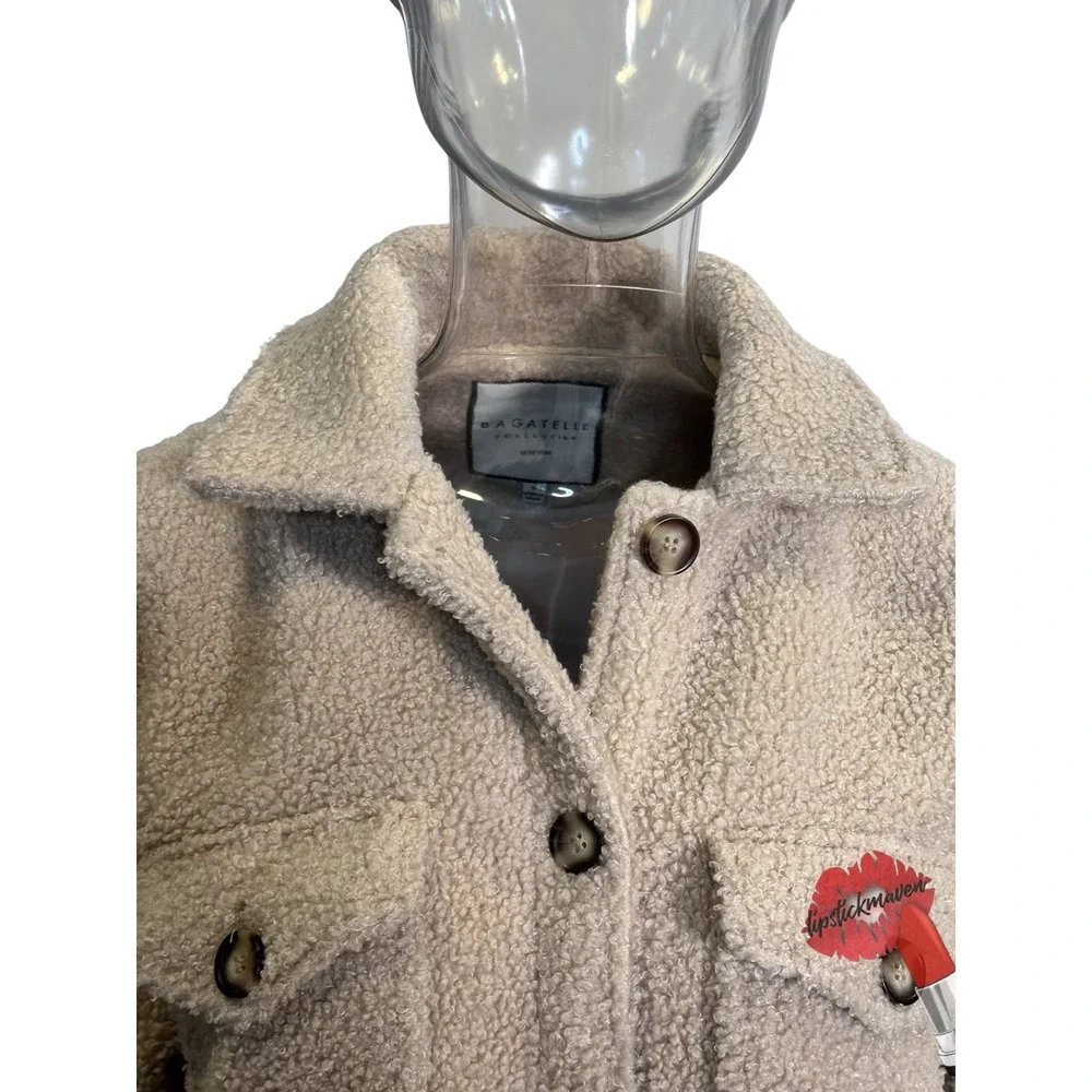 bagatelle faux sherpa